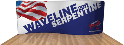 20 ft Serpentine Waveline $1625 20ft serpentine Waveline display