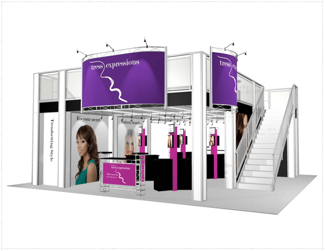 Double-Deck Truss Trade Show Booths & Displays 2