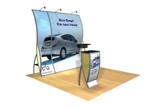 10x10 perfect 10 trade show display