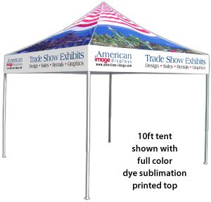 10x10 showstopper printed tent