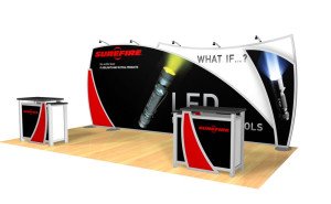 20ft wide trade modular trade s how display
