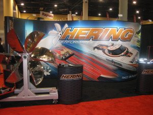 hering curved pop up booth for trade show