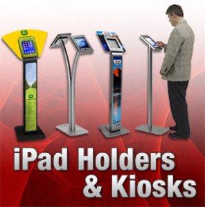 ipad holders and kiosks
