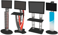 Express Truss tv stands for trade shows