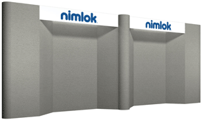 Nimlok Easy ST 20 K30: 20ft display with headers.