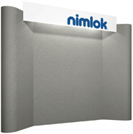 Nimlok Easy ST K01: 10ft display with backlit header.