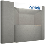 Nimlok Easy ST K28: 10ft display with header & counter.