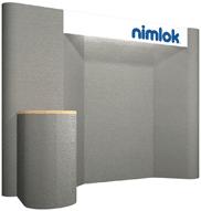 Nimlok Easy ST K29: 10ft display with header & counter.