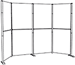PP 10 1 10ft Inline Pole Panel Art Display Stand Configuration