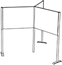 PP GA 1 Art Hanging Systems -  Triangular Gallery Configuration