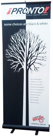 Pronto Double Sided Banner Stand