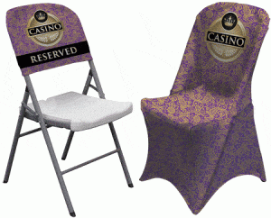 UltraFit Printed ShowGoer Chair Back and Covers