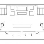 20 x 60 Gilna Rail upper level plan view