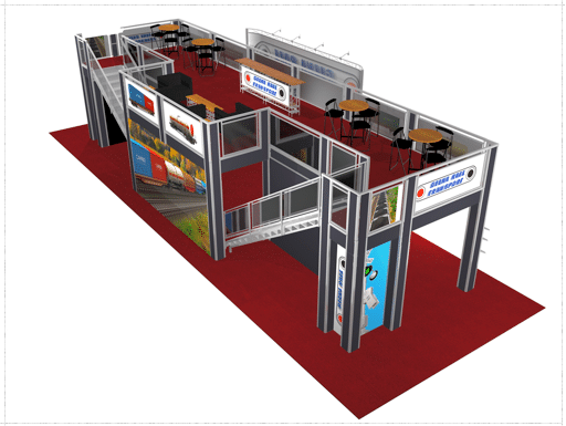 Double-Deck Truss Trade Show Booths & Displays 5