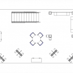 20x30 tech tangle upper level plan view