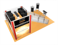 20x30-tech-tangle-view-3 double deck truss trade show display