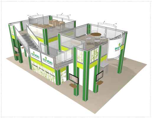 Double-Deck Truss Trade Show Booths & Displays 6