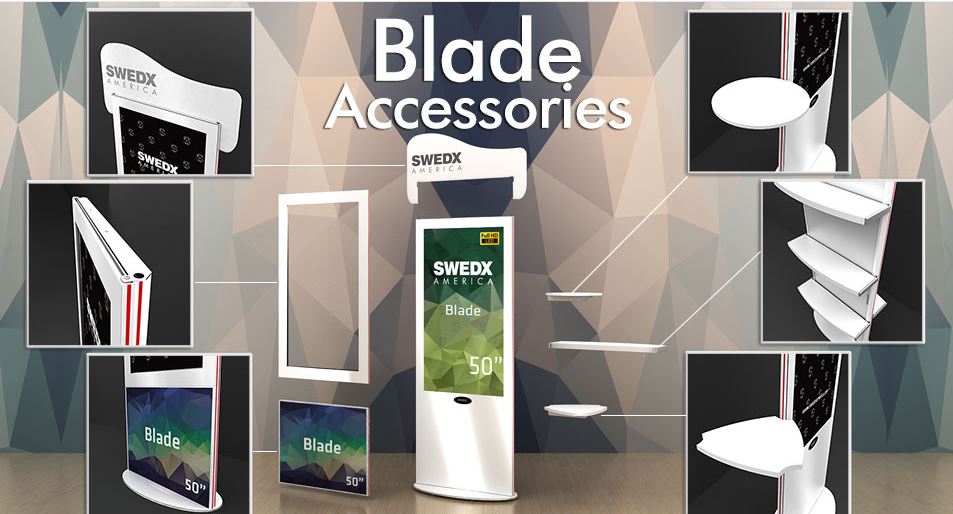 Available Blade Video Display Accessories