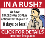 in a rush - displays in 8 days