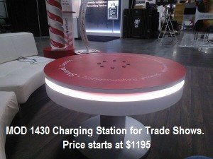 MOD-1430 Charging Station for trade shows