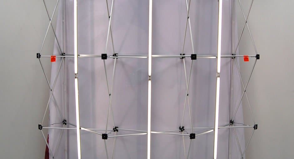 VBurst Curved Backlit Frame with T5 Fluorescent Lights