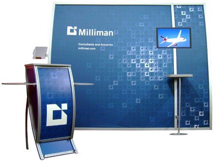 Milliman Magellan 10 ft with C&A Graphic