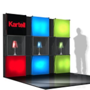 xpressions led light boxes - perfect pop up trade show displays