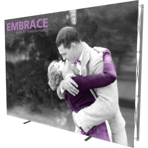 embrace 10ft-full-height-push-fit-tension-fabric-display NO end caps