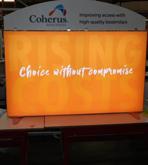 Backlit Tabletop Displays can brighten up your exhibit marketing plans!