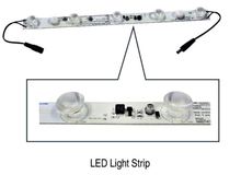 LED light strip view for Portable LightBoxes