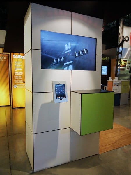 multi quad bridge modular trade show display american image displays media mounts