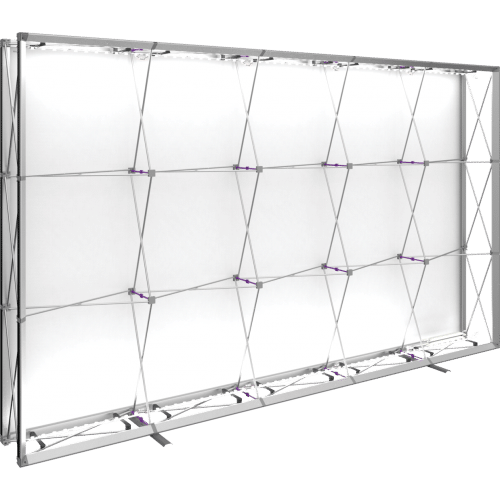 Embrace 12ft Backlit Popup Display – Frame and Unprinted Backpanel