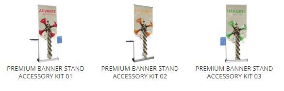 Optional Premium Banner Stand Accessories