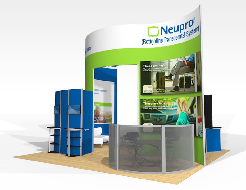 RE-9017 trade show booth rental