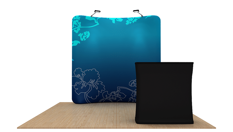 8ft curved waveline display 8ft flat waveline display