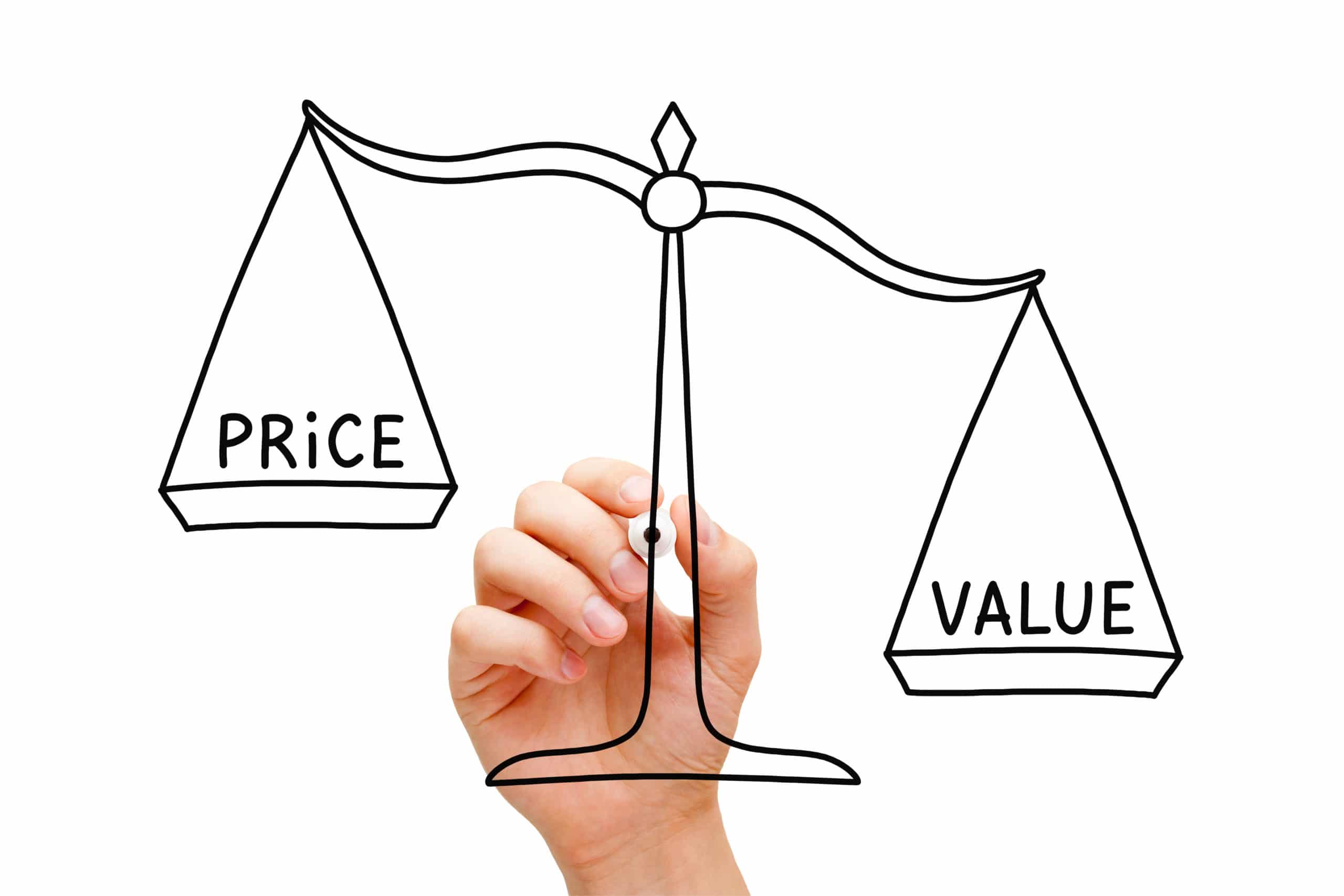 discount trade show displays - price vs value