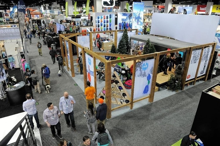 Tradeshow Themes in use at Outdoor Retailer & Snow Show 2023