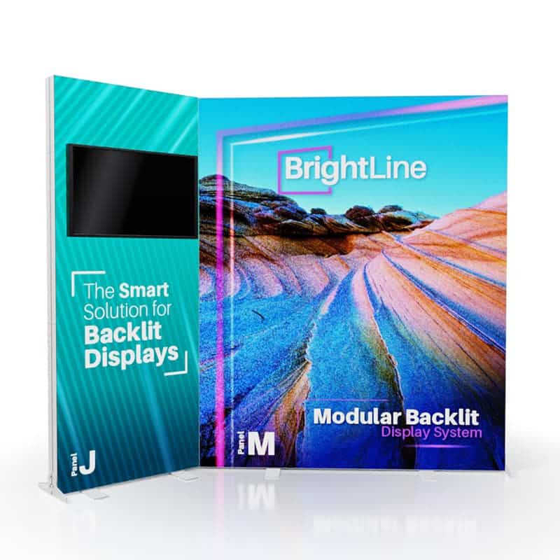 10ft BrightLine Backlit Display Kit 10-JM