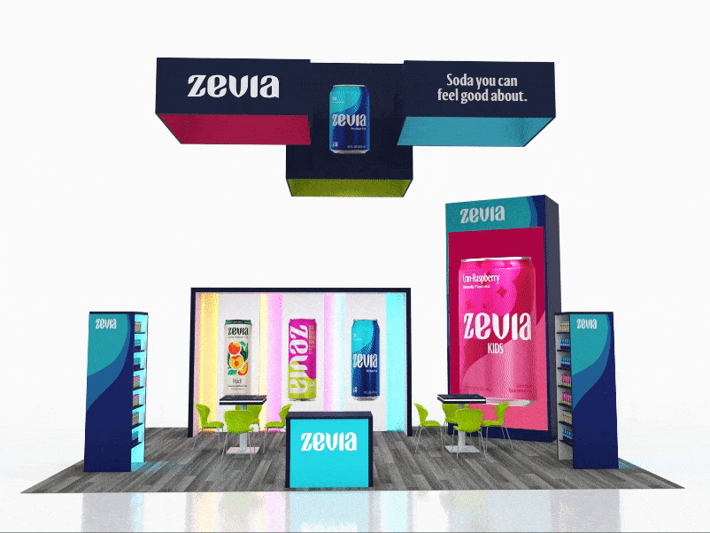 Displays for Trade Shows: An Island Exhibit