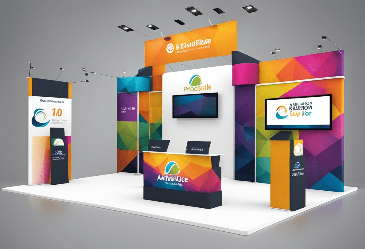 exhibit accessories can be trade show displays with monitors