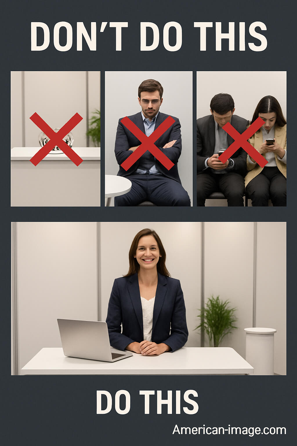 examples showing common booth staff mistakes